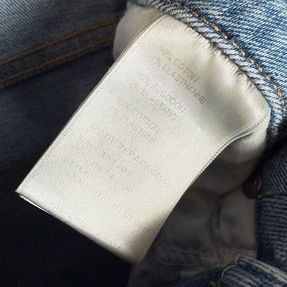Good American Womens Size 6/28 Skinny Leg Denim Jeans Blue High Rise Pockets - Picture 7 of 8
